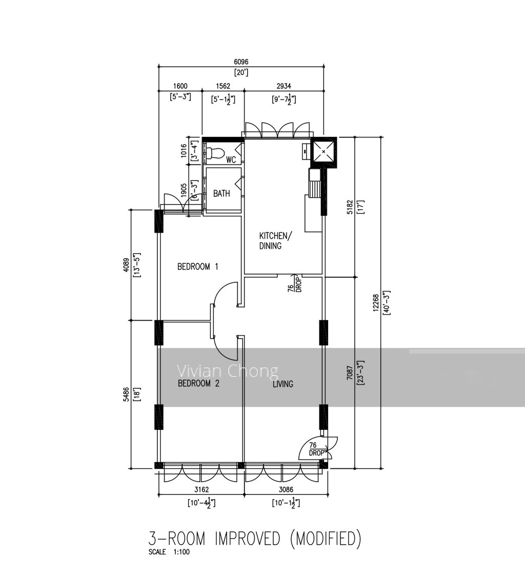 Blk 7 Marine Terrace (Marine Parade), HDB 3 Rooms #151449662